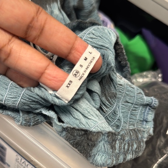 Tea spoon Moon Ridge Sugar Top - Blue  XS nwt - Picture 7 of 7